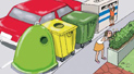 Each type of waste in the corresponding container - Sometimes, when you take the rubbish to the containers that are closest to your home, you find that you don¿t know which container to use for certain waste products. Clear up any doubts you have and aid the recycling process by using the correct container. 